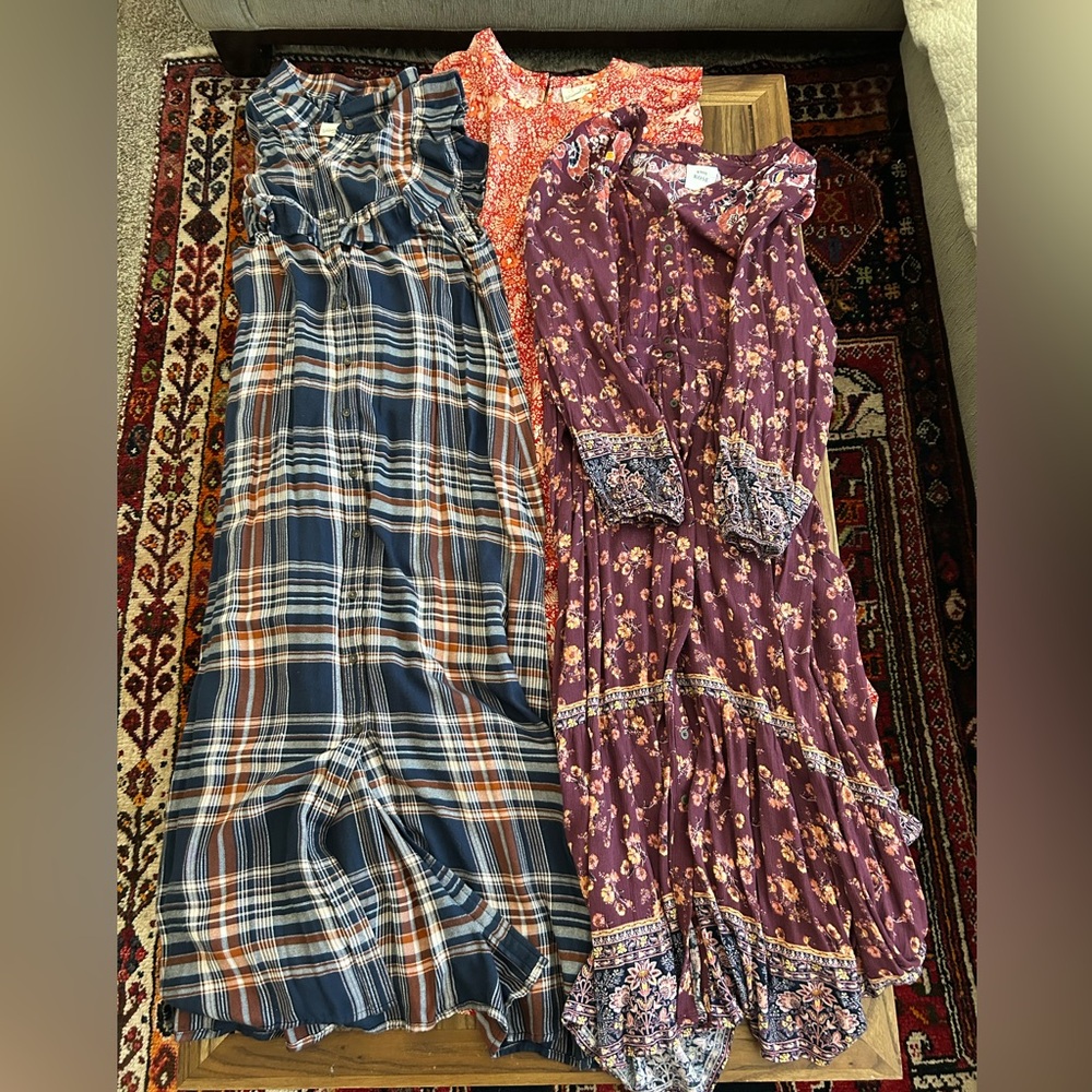 Lot of 3 Maxi Dresses